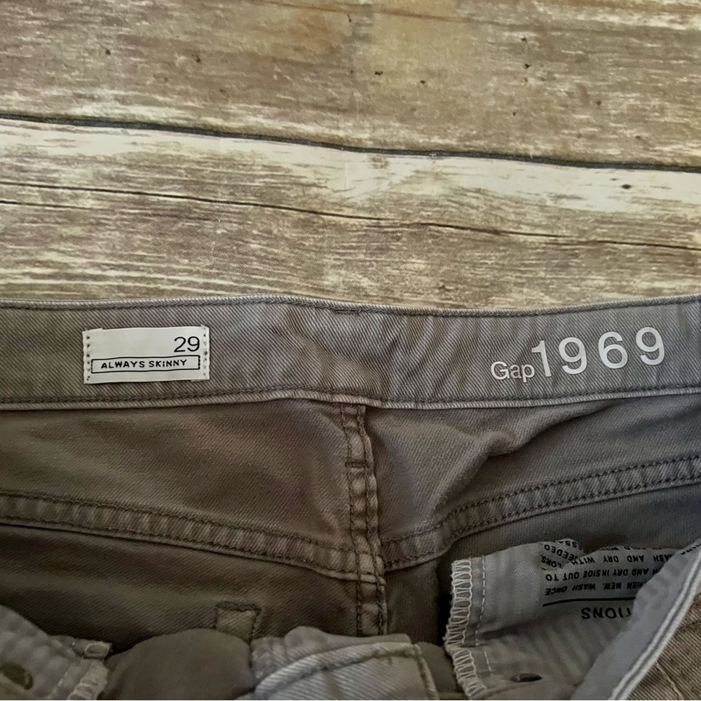 👖GAP ANKLE ZIP JEANS - Picture 3 of 6